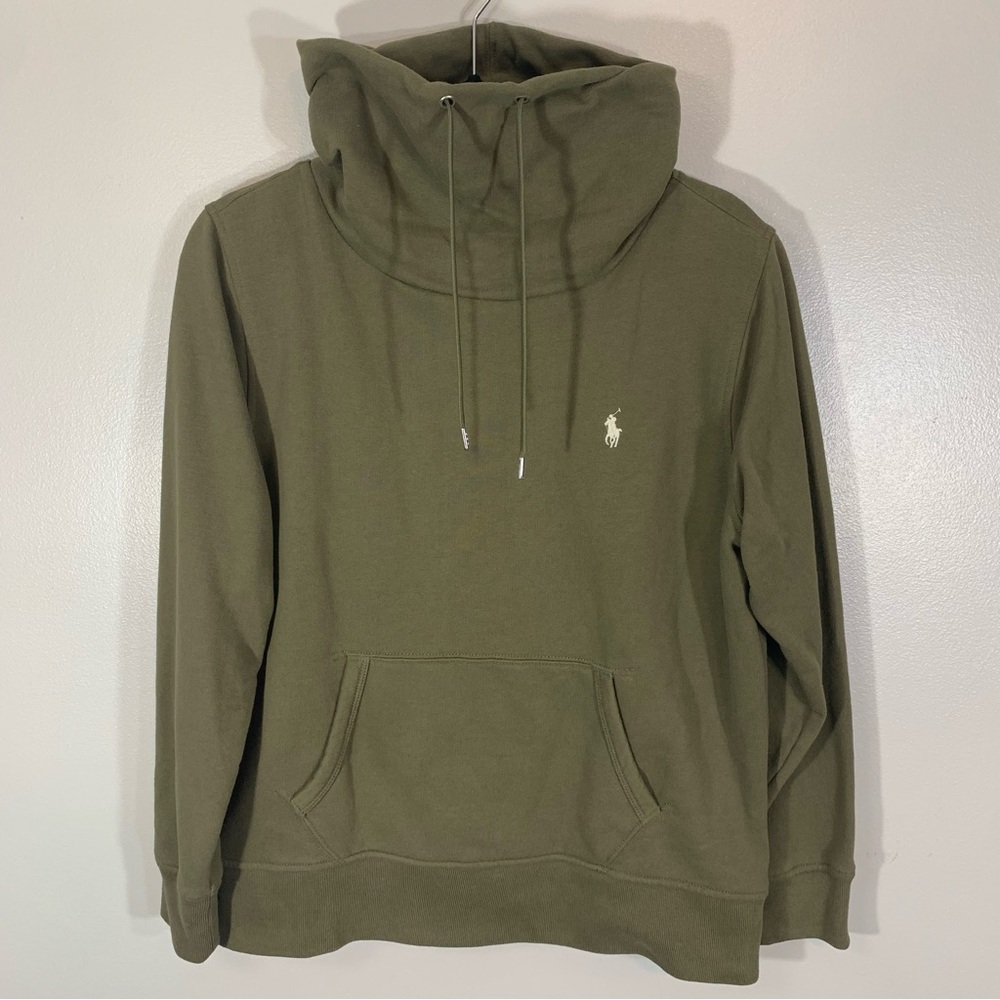 Polo Ralph Lauren Green Cowl Neck Size Medium